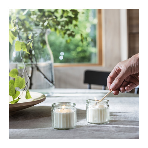 ADLAD, scented candle in glass