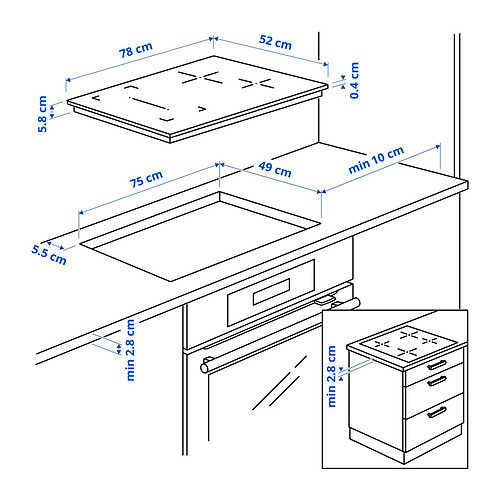 ROGESTAD induction hob