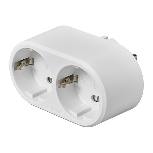 KOPPLA, 2-way adaptor plug
