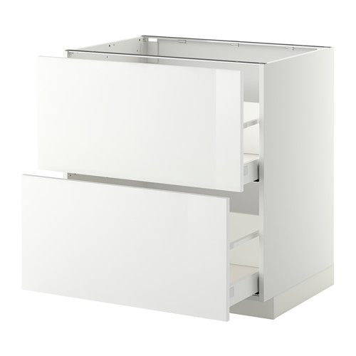 METOD/MAXIMERA base cb 2 fronts/2 high drawers
