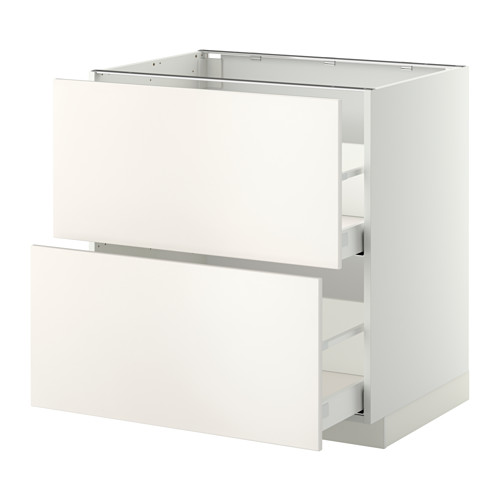 METOD/MAXIMERA base cb 2 fronts/2 high drawers
