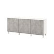 White kallviken/stubbarp/light grey concrete effect (+9.000,-)