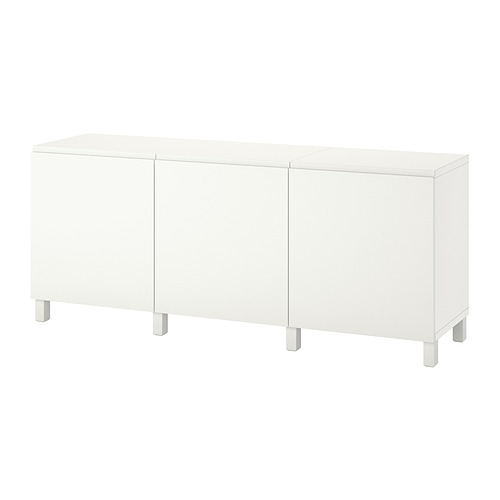 BESTÅ, hirsla með hurðum