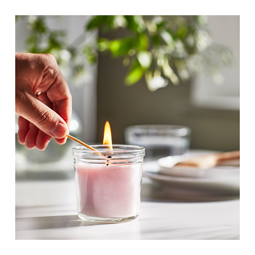 LUGNARE, scented candle in glass