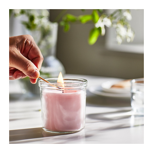 LUGNARE, scented candle in glass