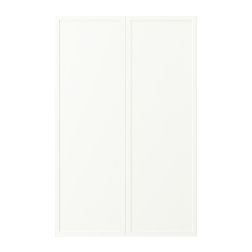 ASPUDDEN, 2-p door f corner base cabinet set