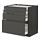 METOD/MAXIMERA, base cab 4 frnts/4 drawers