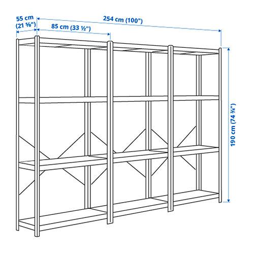 BROR shelving unit