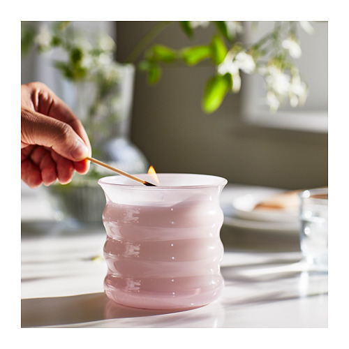 LUGNARE, scented candle in glass