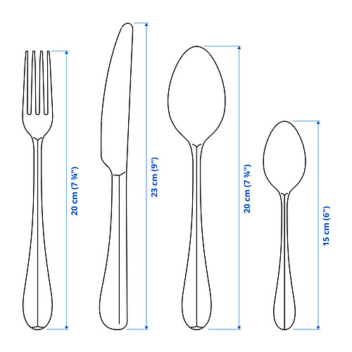 GAMMAN 24-piece cutlery set