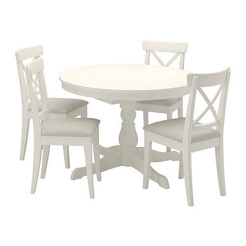 INGATORP/INGOLF, table and 4 chairs