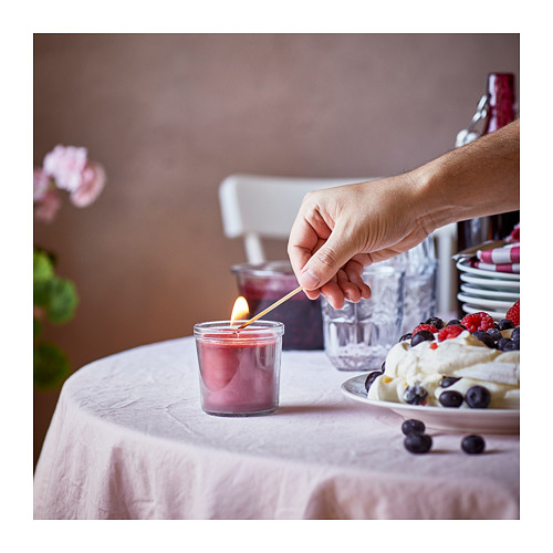 STÖRTSKÖN, scented candle in glass
