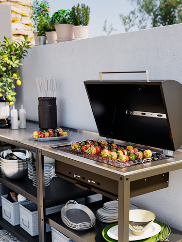 GRILLSKÄR, útieldhús, kolagrill