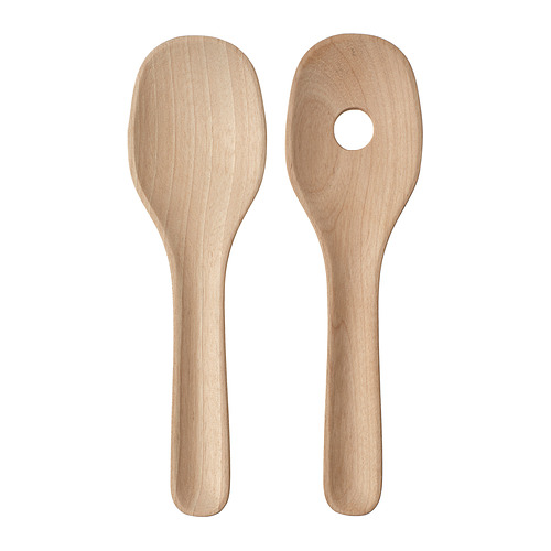 SKALLKNEKT, 2-piece salad servers set