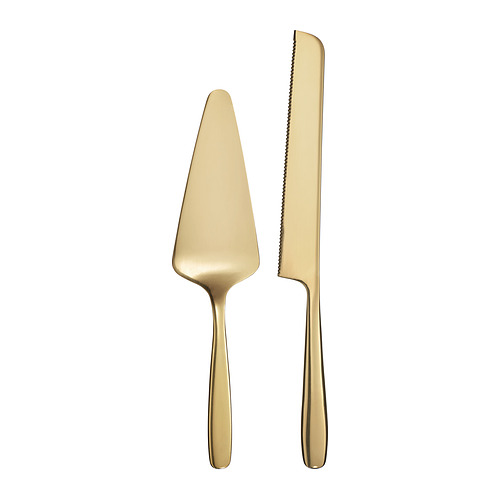TILLAGD, 2-piece serving set