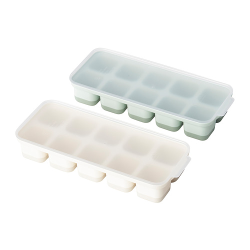 SPJUTROCKA, ice cube tray with lid