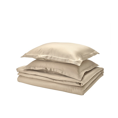LÄKEVÄNDEROT duvet cover and 2 pillowcases