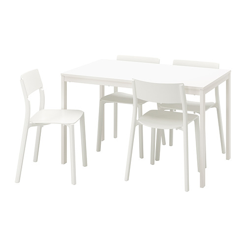 VANGSTA/JANINGE, table and 4 chairs