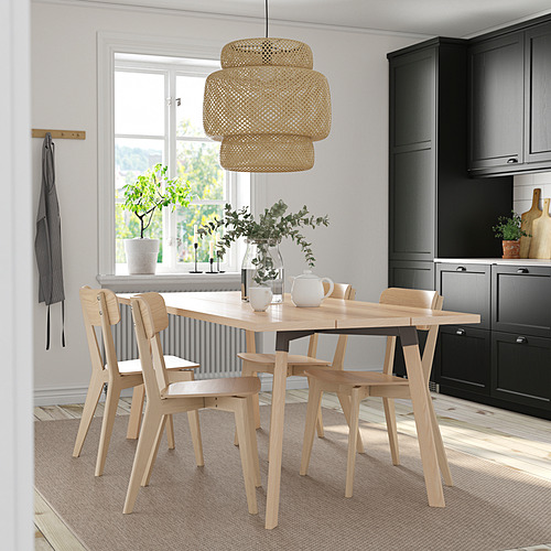 YPPERLIG/LISABO, table and 4 chairs