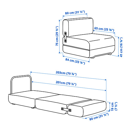IKEA PS 2026 svefnstóll