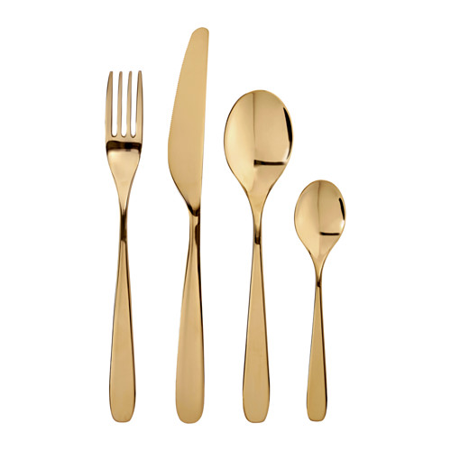 TILLAGD, 24-piece cutlery set