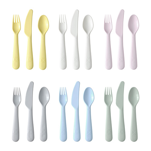 KALAS, 18-piece cutlery set