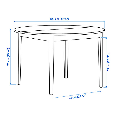 NÄSINGE/NÄSINGE table and 4 chairs