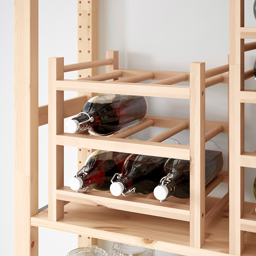 HUTTEN, 9-bottle wine rack