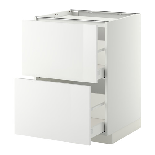 METOD/MAXIMERA base cab f hob/2 fronts/2 drawers