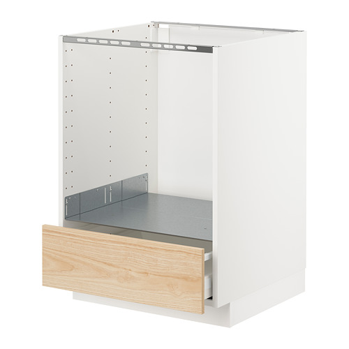 METOD/MAXIMERA base cabinet for oven with drawer