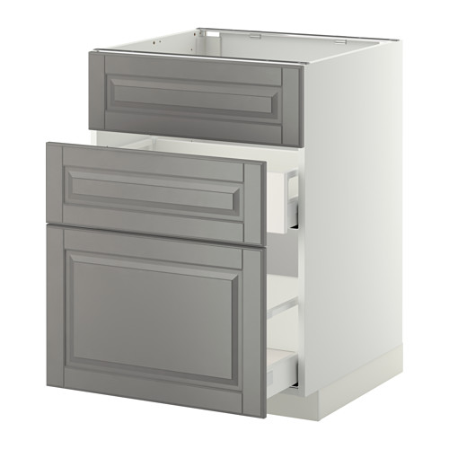 METOD/MAXIMERA base cab f sink+3 fronts/2 drawers