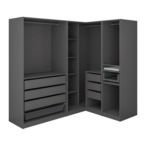 PAX corner wardrobe