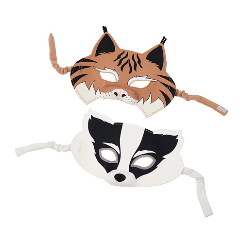 SKOGSDUVA grímur, 2 í setti