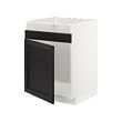 White-black stained