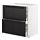 METOD/MAXIMERA, base cab f hob/2 fronts/2 drawers