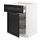 METOD/MAXIMERA, base cab f hob/drawer/2 wire bskts