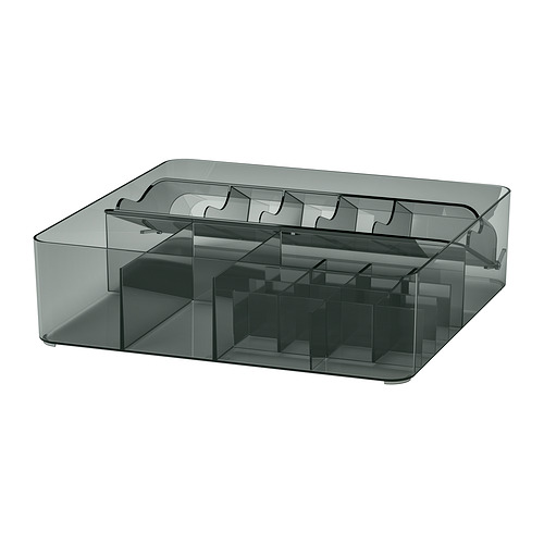 VISSLAÅN, box with compartments