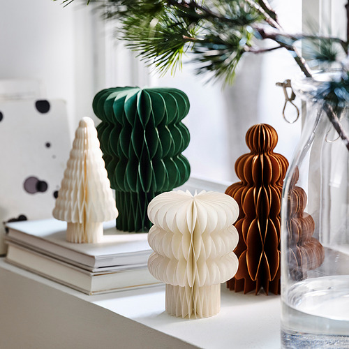 VINTERFINT, decoration, set of 4