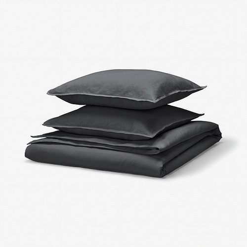 RUNDHAGTORN duvet cover and 2 pillowcases