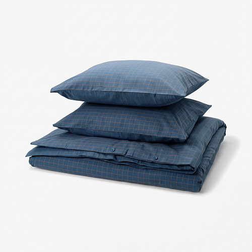 DOFTAKLEJA duvet cover and 2 pillowcases