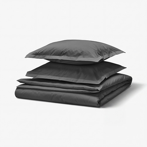 HAMPFLOCKEL duvet cover and 2 pillowcases