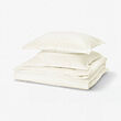 LUKTVICKER duvet cover and 2 pillowcases