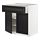 METOD/MAXIMERA, base cabinet with drawer/2 doors