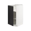 White-black stained
