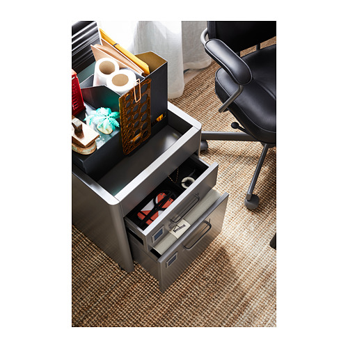 IDÅSEN, drawer unit with smart lock