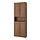 BILLY/OXBERG, bookcase w doors/extension unit