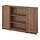 BILLY/OXBERG, bookcase combination with doors