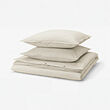 SOLFIBBLA duvet cover and 2 pillowcases