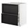 METOD/MAXIMERA, base cb 2 fronts/2 high drawers