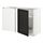 METOD, corner base cab w pull-out fitting